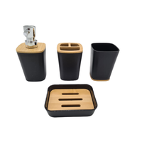 Ceramic 4pcs Bathroom Square Set